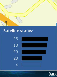 Example Usage: Trip home from University - GPS Screenshot 6