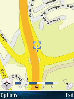 Example Usage: Trip home from University - GPS Screenshot 7