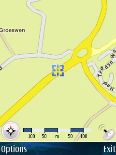 Example Usage: Trip home from University - GPS Screenshot 8