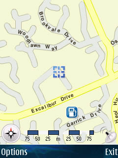 Example Usage: Trip home from University - GPS Screenshot 9