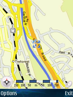 Example Usage: Trip to University - GPS Screenshot 10