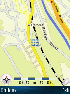 Example Usage: Trip to University - GPS Screenshot 12