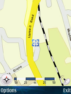 Example Usage: Trip to University - GPS Screenshot 13